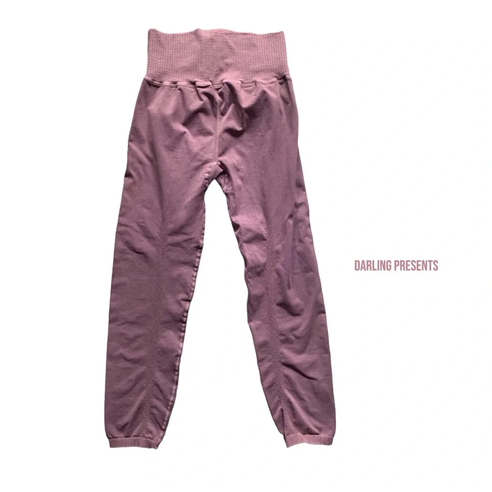 Free People Movement Good Karma HR 7/8 Leggings Women Color Brown Size M/L